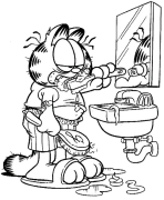 garfield Online Coloring